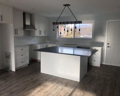 a newly renovated kitchen